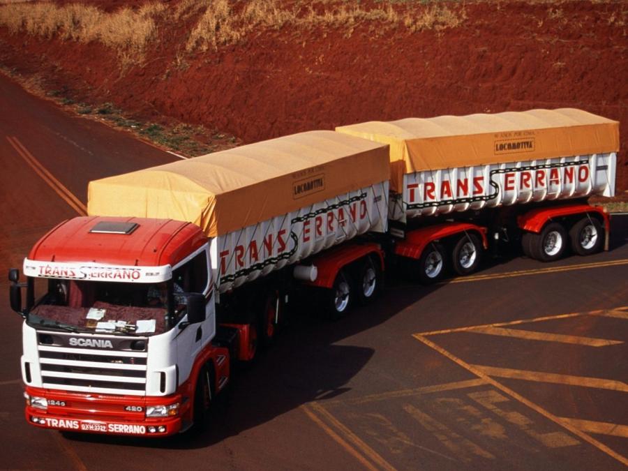  Scania R124G 420 6x4 1995 года  (фото 1 из 1)